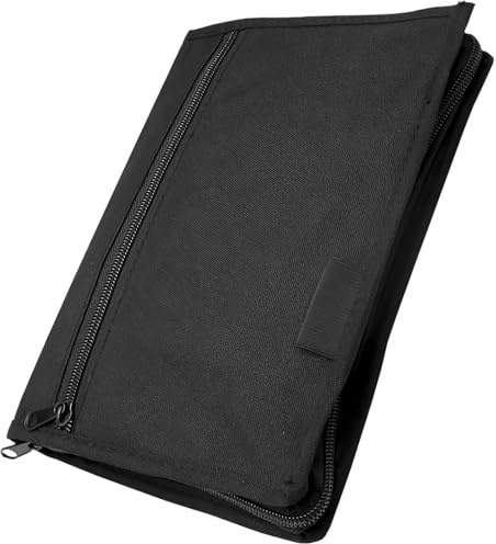FGDTREE Portaoggetti portatile per auto, organizer da viaggio, multi tasca, per carte di registrazione e documenti, organizer per vano portaoggetti dell'auto