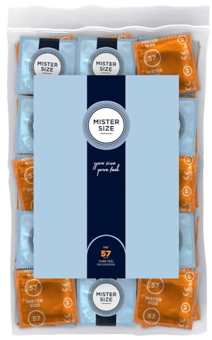 Mister Size Kondome, Transparent, 57 mm