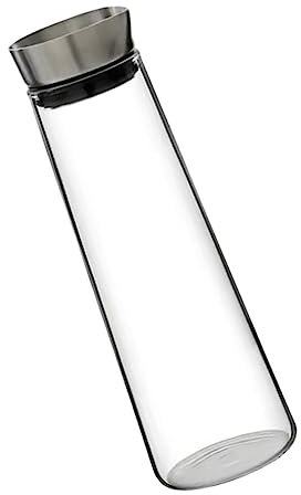 ABOOFAN Getränkekrug Wasserkrug Mit Großer Kapazität Auslaufsicheres Design Getränkekrug Aus Borosilikatglas Für