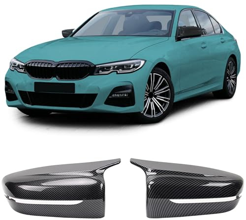 Austausch Spiegelkappen Carbon Look passt für BMW G20 G21 G30 G31 G11 G14 G15