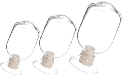Ciieeo 3pcs Jars Lids for Mason Jars Storage Boxes Lids Glass Match Holder Matches Display Bottle