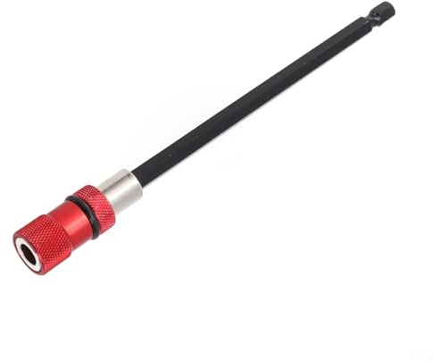 Asta di prolunga magnetica per avvitatori da 1/4, per attività di foratura e fissaggio (150 mm)
