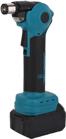 Marhynchus Martillo Automático Inalámbrico, Pistola de Clavos de Palma Ajustable de 0 a 90 Grados con Punta Magnética y Luz LED, Clavadora Eléctrica para Marcos de Carpintería, Instalación (Enchufe
