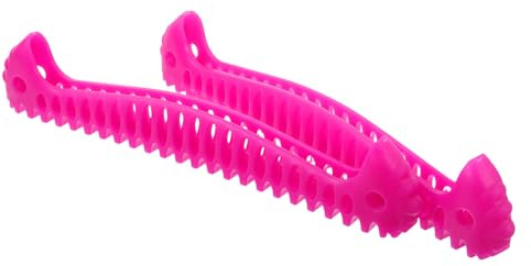DEARMAMY Coperture Morbide Elastiche 2 Pezzi per Lame di Pattini da Ghiaccio Protezioni per Pattinaggio Artistico e Hockey su Ghiaccio per Ragazzo Ragazza e Adulti