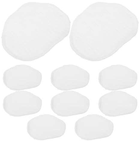 HORIALENCE 10 St Återanvändbara Amningsinlägg Lagers Bomullsgasväv Tvättbara och Läckagesäkra Bröstinlägg för Ammande Kvinnor Bekväma och Diskreta för Dagligt Bruk och Nattvila