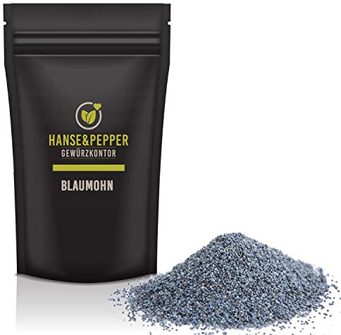 250g Blaumohn ganz Gourmet Gewürzmischung im wiederverschließbarem Aroma-Beutel - Plus Serie