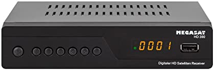 MegaSat HD 390 Récepteur DVB-S2 USB à lavant Nombre de Tuners: 1