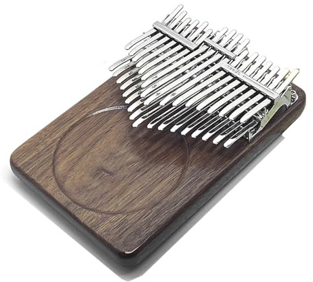 Kalimba mit 34 Tönen, 17 Noten, Daumenklavier, 21 Noten, professionelles Kalimba, doppellagig, Kalimba, 34 Tasten, chromatisches Daumenklavier, Kalimba, 34 Tasten (B flach)