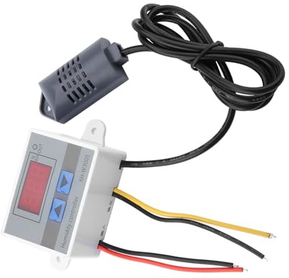 XH-W3005 Digital Hygrometer Switch Controller Fuktighet Sensor 0~99% RH Högkvalitativ Digital Hygrometer Digital Hygrometer Hygrometer Controller Fuktighetskontroll Digital Digital (#1) (#2) (#3)
