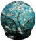 Tappetino per mouse per computer Van Gogh,Tappetino Mouse con Poggiapolsi, Gaming Tappetino Mouse Ergonomico Supporto per Polsoi, Base di Gomma Mouse Pad per Computer, Notebook e Laptop