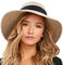 FURTALK Damen Sonnenhut UV-Schutz Strandhut Faltbar Sommerhut UPF 50+ Strohhut mit Breite Krempe