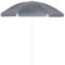 Kingsleeve Sombrilla de Playa Jardín 180cm Parasol Patio Terraza Inclinable Ajustable Protección UV50+ Antracita