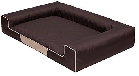 PillowPrim Hundebett Hundesofa Hundeschlafplatz Hundekissen Hundematratze Ruheplatz Hundeplatz Hundehütte Hundekorb Liegekissen 80x55 cm