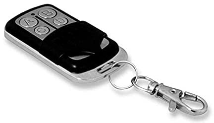 Mando a Distancia Universal de código Fijo 433,92 MHz con 4 Canales, batería incluida