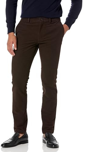 Theory Men's Zaine in Moleskin Stretch Pants, Mink, 38