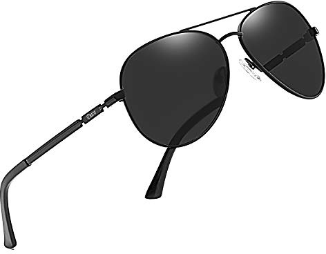 DUCO Classic Polarised Pilot Sunglasses For Mens Womens Unisex UV400 Protection Vintage Classic Men's Polarized Sun Glasses 3025K