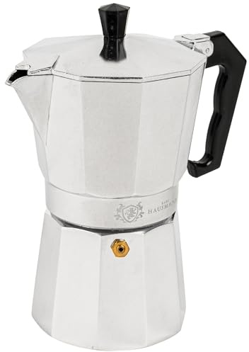 KARL HAUSMANN Caffettiera in Alluminio, 300 ml, 6 Tazze