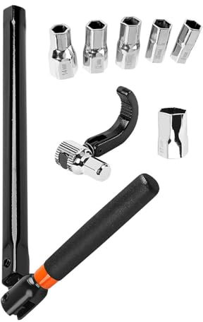 NMLLTB Juego de Llaves inglesas de 8 Piezas, Llave Inglesa, reparación de grifos, Herramienta de instalación, Llave Inglesa, Herramientas manuales, Juego de Llaves for Grifo for Cocina