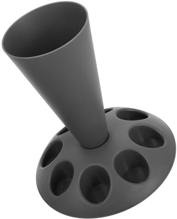 Mikinona Pastry Bag Holder for Decorating Piping Bag Stand Slots Nozzles Holder for Baking