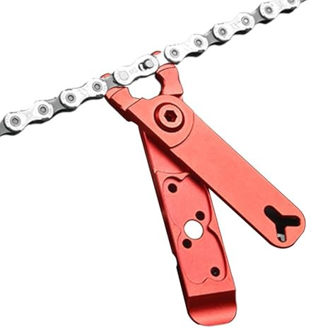 Wonsfuleu Reifenverbindungszange, Reifenverbindungsentfernung Tool - Aluminiumlegierzange für Reifenverbindungen Demontage,Radkettenkette Entfernen Sie das Werkzeug für Vater, Freund, Großvater, Onkel