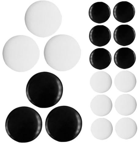 Abaodam 360stücke Go-schachfiguren Kompakte Für Einfaches Spielen Und Aufbewahren Robuste Und Stabile Materialien Feine Polierkunst Und Glatte Oberfläche Ohne Grate Schönes Accessoire Für