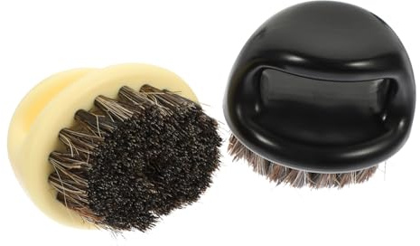 GANAZONO 2 Stück-pack Bartbürste für Männer aus Abs des Haarwachstums zum Reinigen Abgebrochener Haare für Bartpflege und Styling