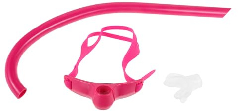 JOINPAYA Frontmontierter Schwimmschnorchel Trainingsausrüstung Aus Robustem Gummi Und Kunststoff Verstellbar Für Erwachsene Schwimmer Schwimmtraining Im Pool Und Freiwasser