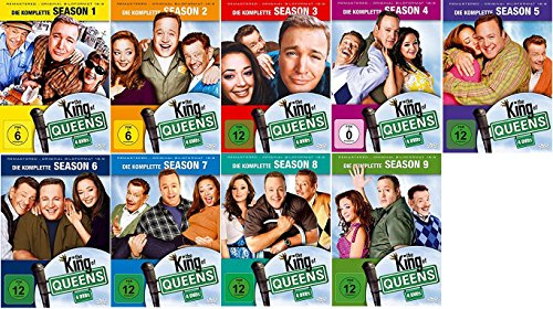 The King of Queens Staffel 1+2+3+4+5+6+7+8+9 (1-9) - Remastered 16:9 [DVD Set] Die komplette Serie