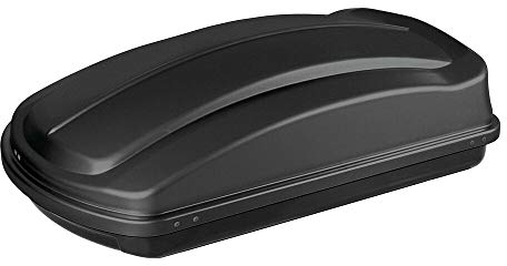 NORDRIVE N60033 Box 333, Box Tetto per Auto in ABS, 333 Litri - Nero Goffrato