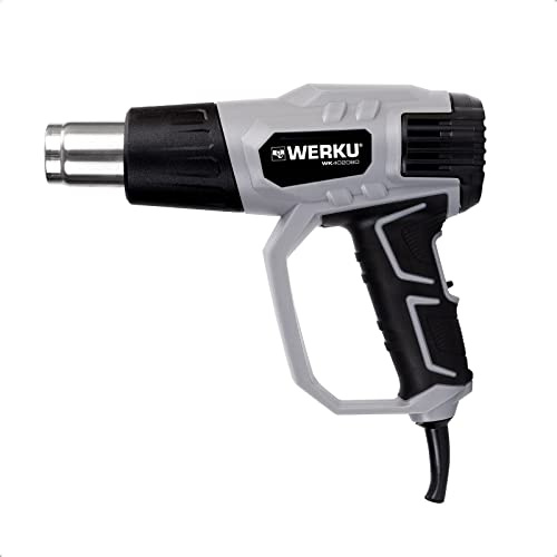 Werku® WK402080 Pistola Aire Caliente Digital