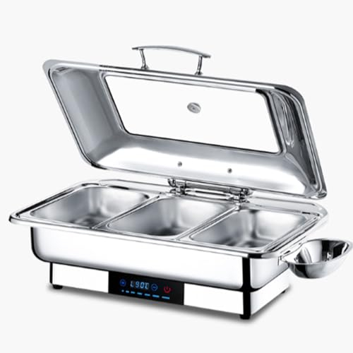 Vassoio riscaldante per buffet,scalda vivande elettrico,vassoio riscaldante per mantenere caldi i cibi,scaldavivande professionale,scaldavivande elettrico per buffet,scaldapiatti per vassoio ( Size :