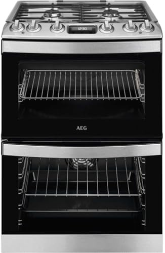 AEG CKB6541ACM 5000 SurroundCook Dual Fuel Cooker - Stainless Steel