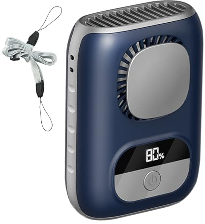 Genérico Mini Ventilador Herramienta Personal Vestible Con Bajo Ruido