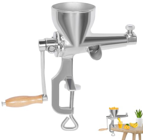 Presse-fruits et légumes manuel avec filtre, gobelet à jus et brosse de nettoyage
