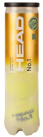 Head No.1 4er Dose Tennisbälle