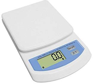 Balance de cuisine Balance électronique Précision 0.1g / 0.5g / 1G pesage Gamme 0,2g-16 * Taille 2 kg 10cm Unité G/LB ménages petite boulangerie échelle alimentaire