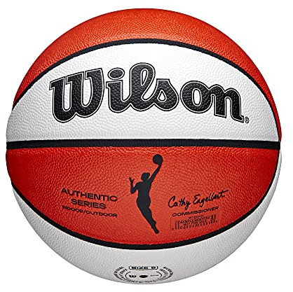 Wilson WNBA Authentic basketboll, för utomhus- och inomhusbruk, 6