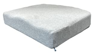 Antar SoNa24 Anti Dekubitus Sitzkissen | Viskoschaum Rollstuhl Kissen | Memoryschaum Sitzerhöhung | druckentlastend | anatomisch geformt (48,5 cm x 43 cm x 8 cm)