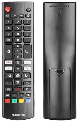 Fjärrkontroll AKB76037605 kompatibel med LG Smart TV NANO90P NANO95P NANO99P OLED48A1 OLED55A1 OLED65A1 OLED77A1 OLED55G1 OLED65G1 OLED77G1 Ersättningskontroll