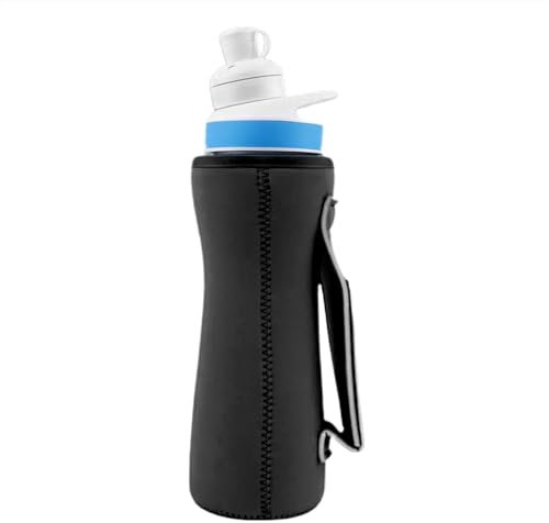 Zasdvn Isolierte Flaschentasche, Wasserflaschenhülle - Neopren-isolierter Träger | Wiederverwendbarer Wasserflaschenträger aus Neopren für Limonade, Bierflaschen, Glasflaschen