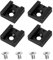 Tiardey 4 Pezzi Adattatore per Flash a Slitta Fredda Adattatore per Slitta Calda Adattatore per Slitta Calda Supporto per Slitta Fredda espanso per Flash DSLR per Fotocamera, Speedlight, videocamere