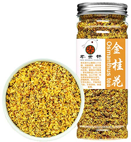 Plant Gift Sweet Osmanthus Tea, 桂花 Süßer Osmanthus-Tee, Gui Hua-Tee, süße Olive, Blume Tee verlieren Gewicht Gesundheitswesen Hautpflege Chinesische Blume 40g / 1.41oz