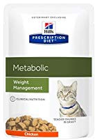 Hill S Prescription Diet Metabolic – Comida húmeda para Gatos 12 Sobres de 85 g