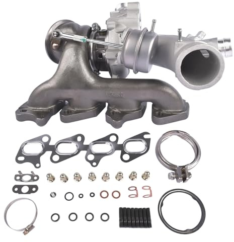 TEKKOAUTO 667-203 55565353 Turbo Charger Turbocharger Kit Compatible with 2011-2018 Chevy Cruze Sonic Trax Buick Encore 1.4L Engines 55565355