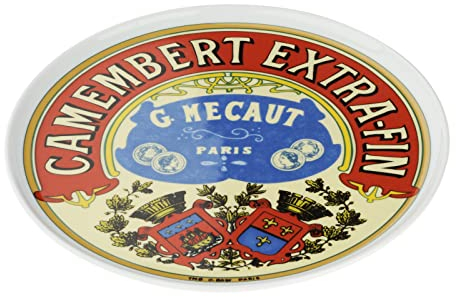BIA International - Classico piatto per formaggio Camembert - Set da cucina perfetto per servire una varietà di formaggi - Disegnato da Clare Mackie