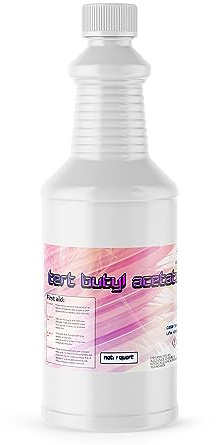 Alliance Chemical Tert Butyl Acetate - 1 Quart Bottle (32 fl oz) - Solvent for Coatings, Adhesives & Paint Thinner