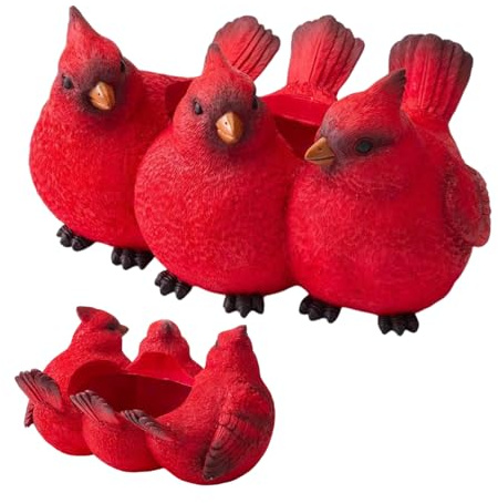 Animal Planter | Maceta de Decoraciones Jardín Pájaro - Accesorio Jardín para Interior Exterior Salón Oficina Dormitorio Balcón Terraza Patio Granja Pared Ventana | Deco Salon Bar Café Pared Callejón