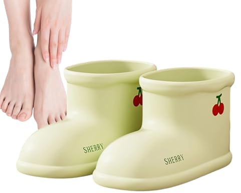 Bain De Pieds Bac De Trempage - Bassin Forme De Chaussure Anti-Dérapant Économe En Eau | Cuve De Trempage Spa Pour Pieds En Forme De Chaussure | Pour Chambre Salle de Bain Salon Appartement Hôtel Fami