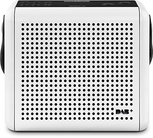 Nordmende Transita 110 – Tragbares DAB+ & UKW Digitalradio – Portable Musikbox mit OLED-Display – Outdoor Radio mit Tragegriff & Uhr