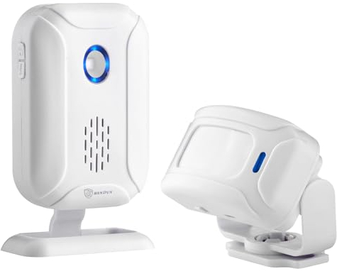 Türklingel mit Bewegungssensor, Tür-Summer für Geschäftseintritte, Welcome-Chime-Monitor, Sicherheitsalarm Auffahrt, iIntrusions-Detektor, Pflegerinnerung ältere Menschen, wandern und Sturz-Prävention